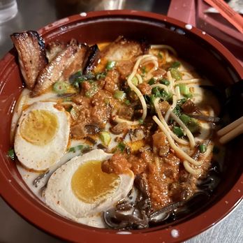 Saku Ramen - Miso ramen with pork - Ramen Near Me - Riverside, California