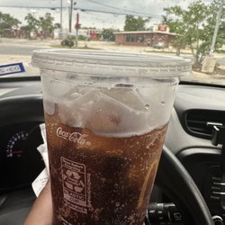 McDonald's - Did not drink i received my drink like this