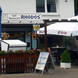 Rhodos - Blick auf die Terrasse