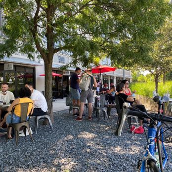 Kaigo Coffee Room - Outside during covid - Coffee & Tea Near Me - Brooklyn, New York Kaigo Coffee Room - Outside during covid - Coffee & Tea Near Me - Brooklyn, New York