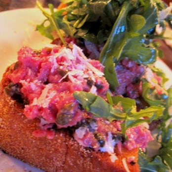 Birroteca Baltimore - Steak Tartar (with Arugula and Shaved Fennel) - Italian Near Me - Baltimore, Maryland