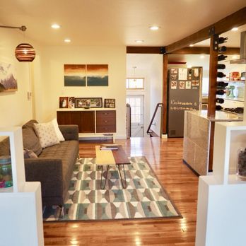 Placed Designs - AFTER-an open plan concept was created out of a previously closed-off layout.  It is light and bright and the owners say a JOY to live in. - Home Organization Near Me