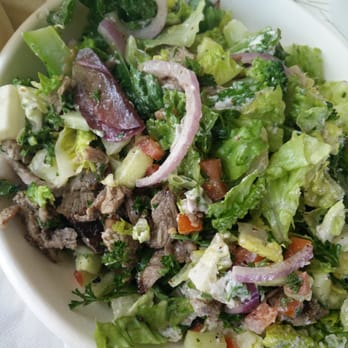 Pita 360 - Tri tip salad! So good! - Mediterranean Near Me - Gardena, California