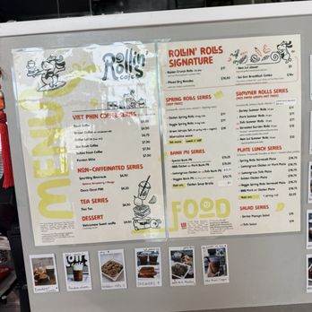 Rollin’ Rolls Cafe - Rollin Rolls Cafe- 07.29.2026- menu - Vietnamese Near Me - Urban Honolulu, Hawaii
