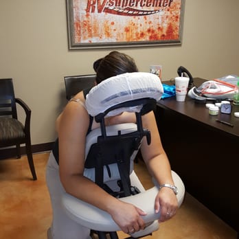 InnerPeace Mobile Massage - Chair Massages for the service staff of ExploreUSA RV Supercenter. - Massage Near Me