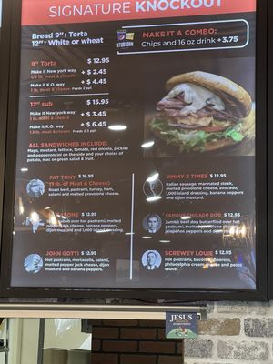 Menu photo 1 Knockout Deli & Kitchen San Diego, CA Menu photo 1 Knockout Deli & Kitchen San Diego, CA