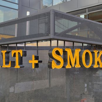 Salt + Smoke - Sign - Barbeque Near Me - St. Louis, Missouri Salt + Smoke - Sign - Barbeque Near Me - St. Louis, Missouri