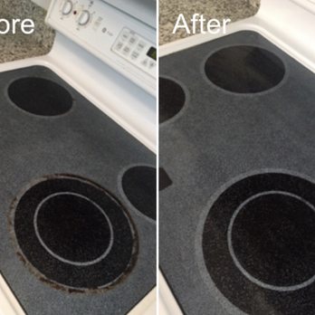 Rose Cleaning Service - Stove before and after cleaning - Home Cleaning Near Me Rose Cleaning Service - Stove before and after cleaning - Home Cleaning Near Me