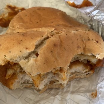 Wendy's - Close up after a few bites of the Italian Mozzarella Classic - Fast Food Near Me - Pearl City, Hawaii Wendy's - Close up after a few bites of the Italian Mozzarella Classic - Fast Food Near Me - Pearl City, Hawaii