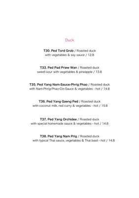 Menu photo 7 Thairestaurant Orchidee Nuremberg, BY Menu photo 7 Thairestaurant Orchidee Nuremberg, BY