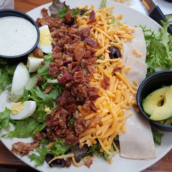 Wolfey's Bistro & Pub - Cobb salad full. So so good and huge. - New American Near Me - Elyria, Ohio