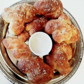 Domino's Pizza - Bread twists. Really good. Yes, I eat Domino's food off my silver platter. Makes me feel fancy. Lol - Pizza Near Me - Chicago, Illinois