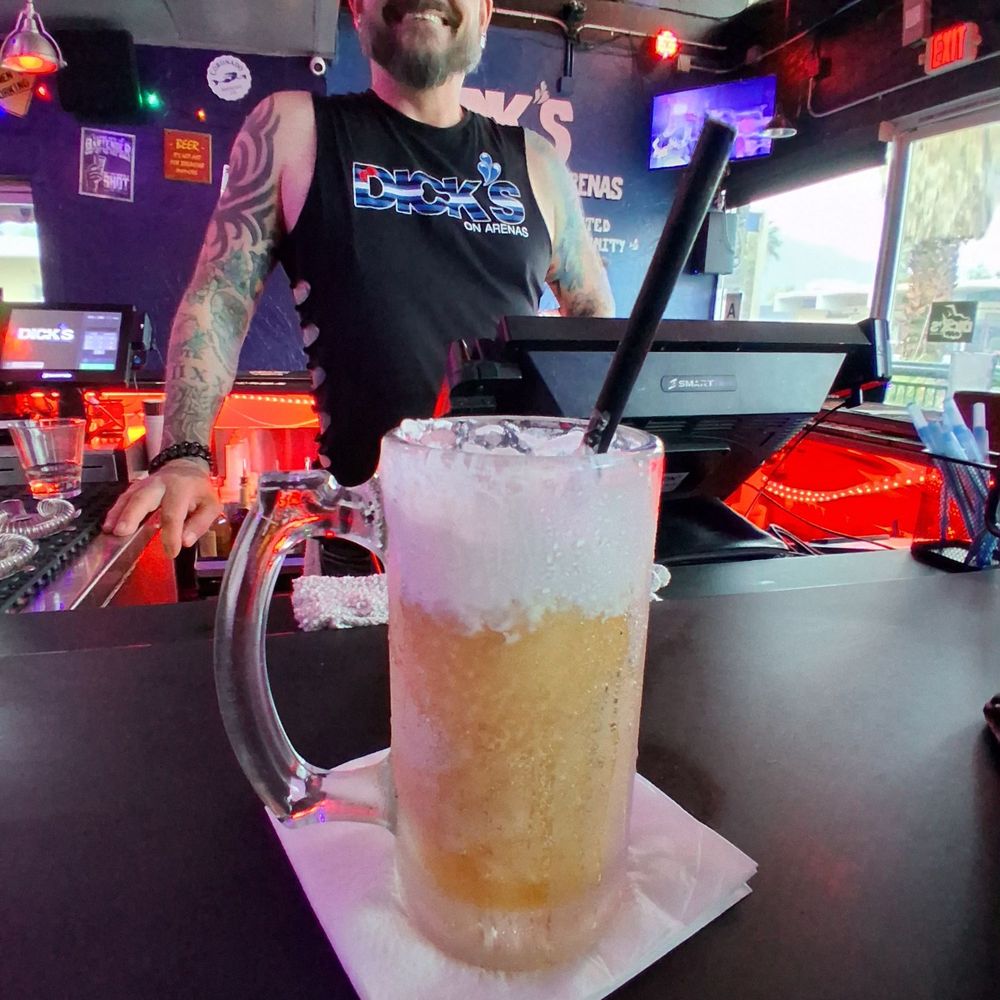 Dick’s on Arenas - Damien & Apple Slushy - Gay Bars Near Me - Palm Springs, California Dick’s on Arenas - Damien & Apple Slushy - Gay Bars Near Me - Palm Springs, California