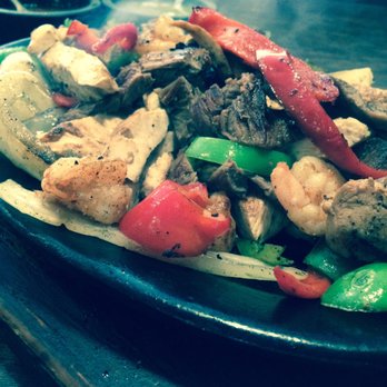 Eva's Mexican Restaurant - Fajitas for One: chicken, beef, and shrimp for $11.95! Great deal. - Mexican Near Me - Houston, Texas Eva's Mexican Restaurant - Fajitas for One: chicken, beef, and shrimp for $11.95! Great deal. - Mexican Near Me - Houston, Texas