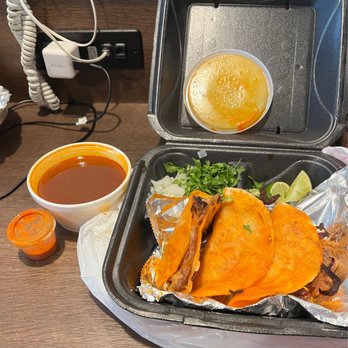 Las Cazuelas - Quesa birria and it's consomé - Mexican Near Me - Orlando, Florida