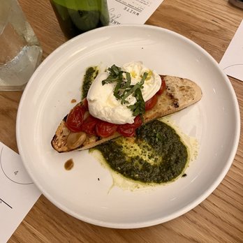 Sixty Vines - Burrata appetizer - New American Near Me - Reston, Virginia