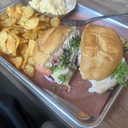Smoked turkey sandwich
