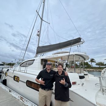 MANA Cruises & Charters - Marco and Matteo and the catamaran- mahalo guys! - Boat Tours Near Me - Kapolei, Hawaii MANA Cruises & Charters - Marco and Matteo and the catamaran- mahalo guys! - Boat Tours Near Me - Kapolei, Hawaii