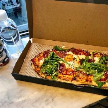 &pizza - Hot Honey! Great airport food! - Vegan Near Me - Dulles, Virginia