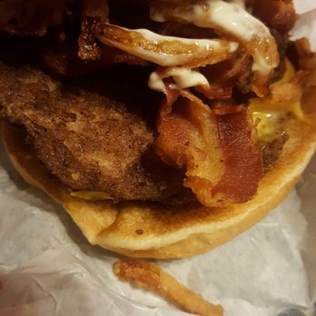 Checkers - Cold burger. - Fast Food Near Me - Lavergne, Tennessee