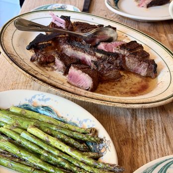 Peter Luger - grilled asparagus - Steakhouses Near Me - Brooklyn, New York
