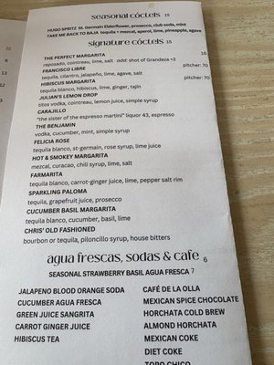 Menu photo 8 Zona Rosa San Jose, CA Menu photo 8 Zona Rosa San Jose, CA