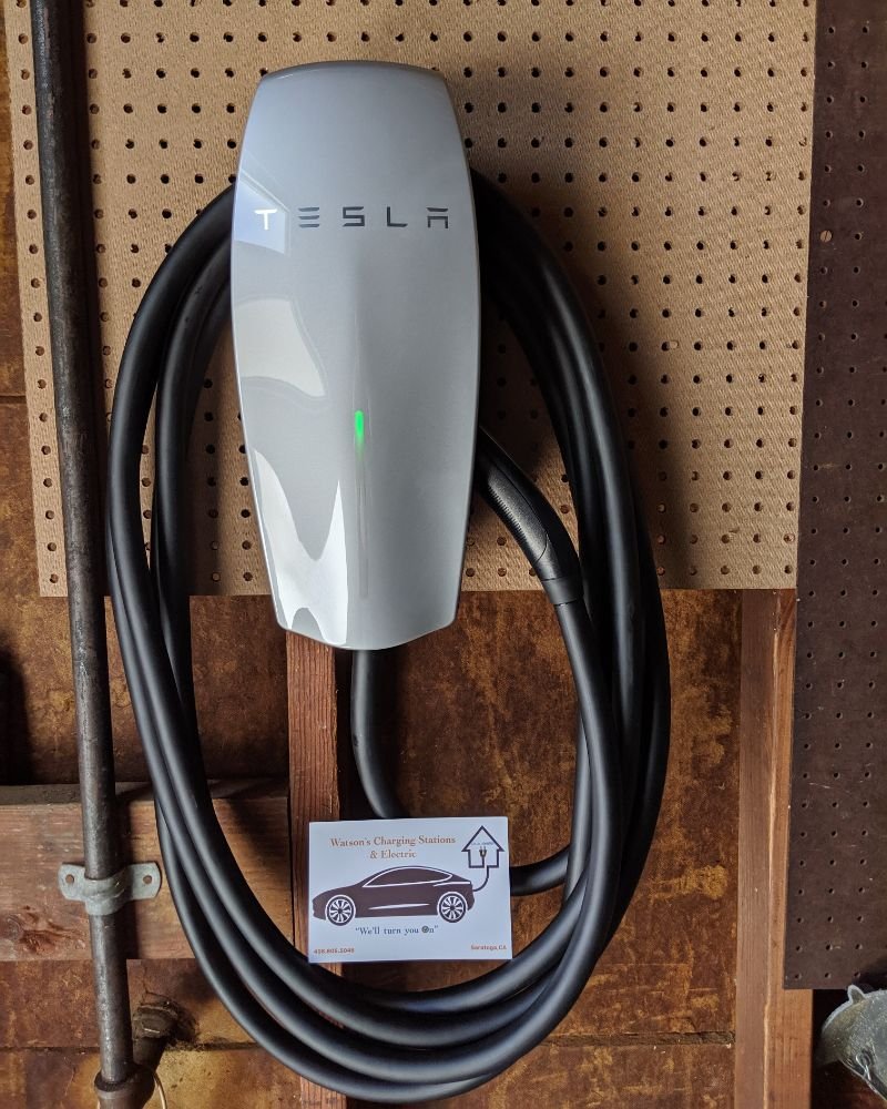 Slide of Watson's Charging Stations & Electric