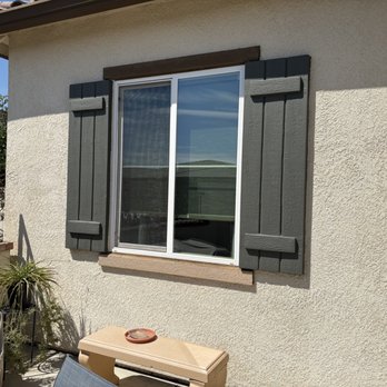 Kasim Construction - Repainted the shutters (3 coats) - General Contractors Near Me - North Highlands, California Kasim Construction - Repainted the shutters (3 coats) - General Contractors Near Me - North Highlands, California
