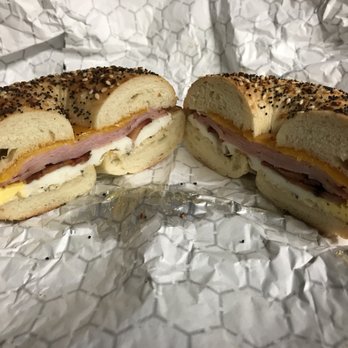 Noah's NY Bagels - The Farmhouse (with everything bagel.) Yummy! - Bagels Near Me - El Segundo, California Noah's NY Bagels - The Farmhouse (with everything bagel.) Yummy! - Bagels Near Me - El Segundo, California