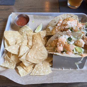 World of Beer - Shrimp Street Tacos 2 PC - American Near Me - Richmond, Virginia World of Beer - Shrimp Street Tacos 2 PC - American Near Me - Richmond, Virginia