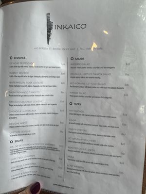 Menu photo 5 Inkaico Brooklyn, NY