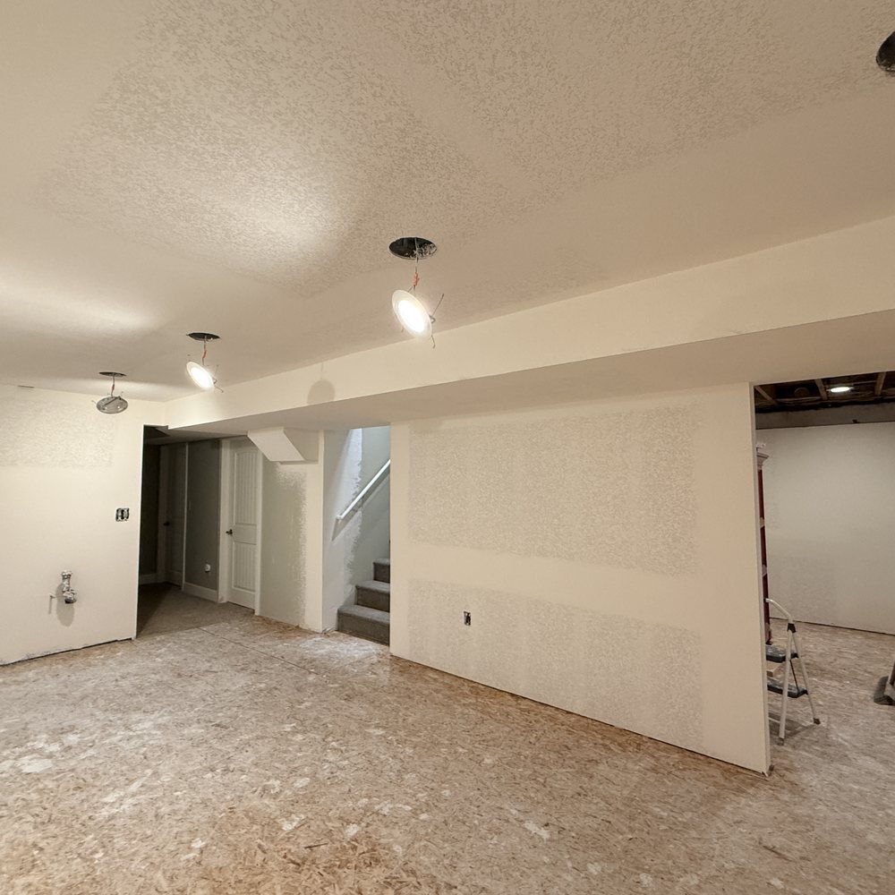 H Drywall - Matched the existing basement drywall perfectly, too! - Drywall Installation & Repair Near Me - Lafayette, Colorado