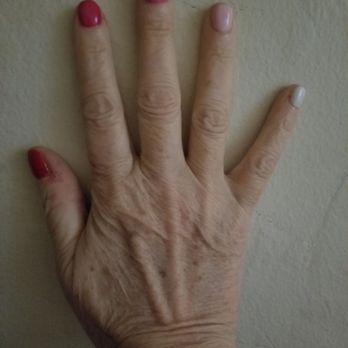 Simply Unique Nails - Valentine manicure by Pong. L.O.V.E.!!! - Nail Salons Near Me - San Francisco, California