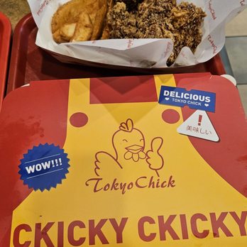 Tokyo Chick - 6 pc wing combo in back, katsu curry bento box in front - Chicken Wings Near Me - Pasadena, California