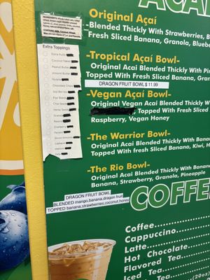 Menu photo 2 Natures Juice Bar and Cafe Raleigh, NC Menu photo 2 Natures Juice Bar and Cafe Raleigh, NC