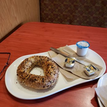 Panera Bread - Toasted everything bagel.! - Sandwiches Near Me - Selma, Texas