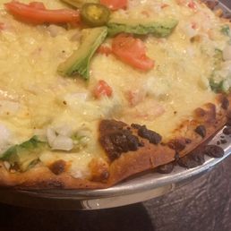 Avocado cheese crisp