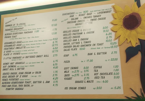 Menu photo 6 The Bake Shop Girdwood, AK Menu photo 6 The Bake Shop Girdwood, AK