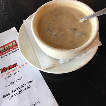 Crave Cafe And Catering - Portobello mushroom bisque - Sandwiches Near Me - Louisville, Kentucky Crave Cafe And Catering - Portobello mushroom bisque - Sandwiches Near Me - Louisville, Kentucky