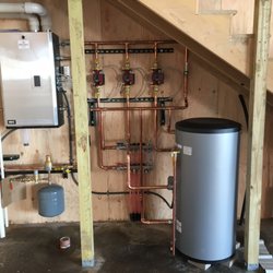 Lakeshore Heating & Cooling - Boiler Installation for Infloor Heat Job