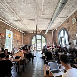 Cherry Coffee Roasters - New Orleans - Inside dining area