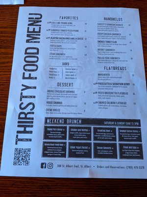 Menu photo 3 Thirsty Rooster Trail Eatery & Bar St. Albert, AB Menu photo 3 Thirsty Rooster Trail Eatery & Bar St. Albert, AB