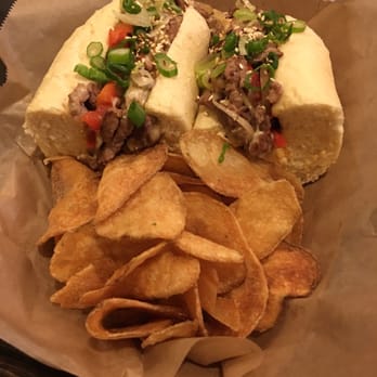Cha Cafe - Cheese Steak Sandwich w/ Chips - Coffee & Tea Near Me - El Monte, California Cha Cafe - Cheese Steak Sandwich w/ Chips - Coffee & Tea Near Me - El Monte, California