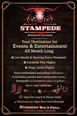 Menu photo 1 Stampede Livermore, CA Menu photo 1 Stampede Livermore, CA