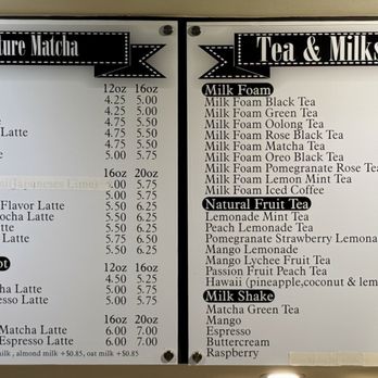A La Mousse - Drink menu - Desserts Near Me - Philadelphia, Pennsylvania A La Mousse - Drink menu - Desserts Near Me - Philadelphia, Pennsylvania