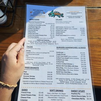 Fish Heads Bar and Grill - Menu summer 2026 - American Near Me - Nags Head, North Carolina Fish Heads Bar and Grill - Menu summer 2026 - American Near Me - Nags Head, North Carolina