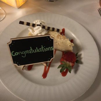 Son'z Steakhouse - Anniversary dessert - Steakhouses Near Me - Lahaina, Hawaii