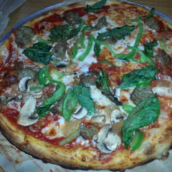 Blaze Pizza - Created my own. I said Extra Basil, add more. They said no problem. - Pizza Near Me - Pasadena, California Blaze Pizza - Created my own. I said Extra Basil, add more. They said no problem. - Pizza Near Me - Pasadena, California