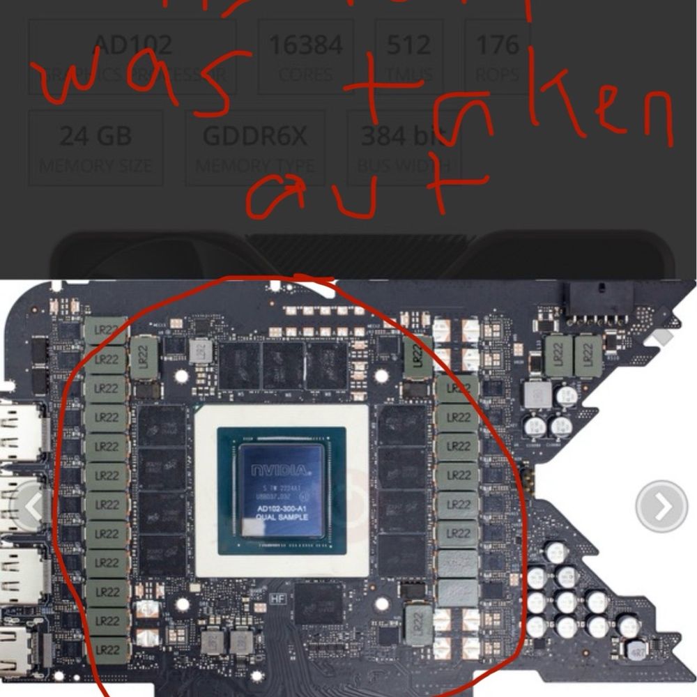 Blair Technology Group - The gpu die and ram that was taken out. - Data Recovery Near Me - Covington, Kentucky