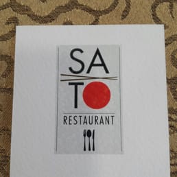 SaTo Restaurant - Bigliettino da visita - Japanese Near Me - Savigliano, CN